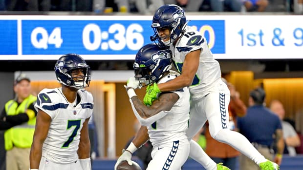 geno smith dk metcalf tyler lockett 332